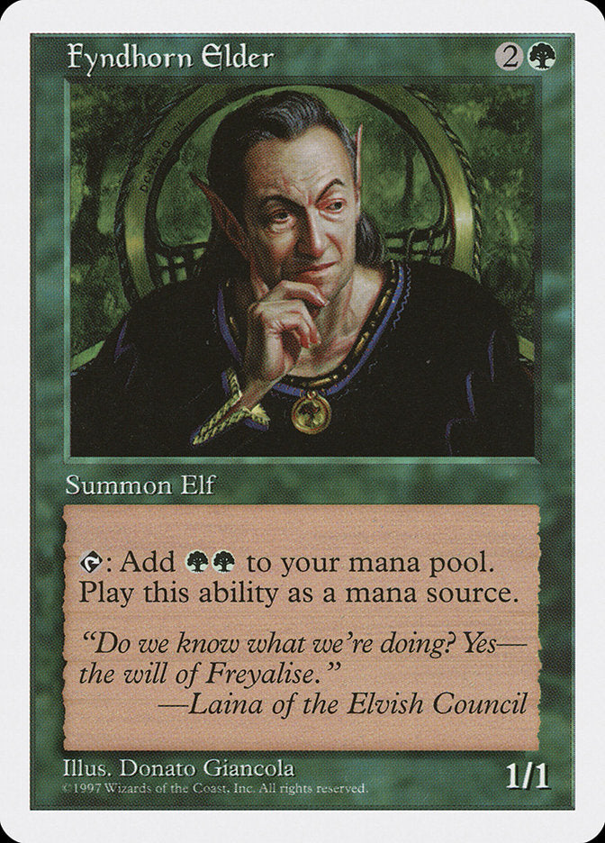 Fyndhorn Elder [Fifth Edition]