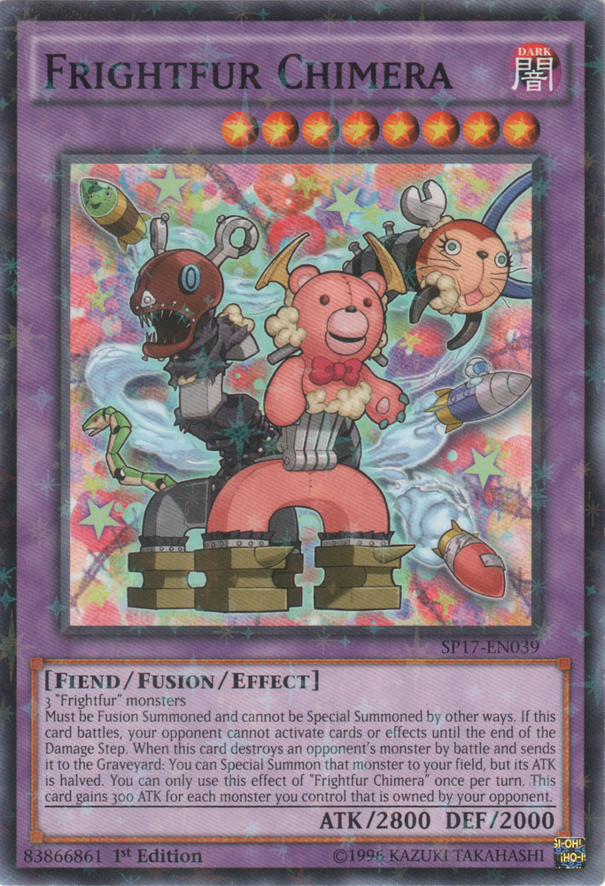 Frightfur Chimera [SP17-EN039] Starfoil Rare