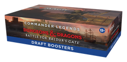 Commander Legends: Battle for Baldur's Gate - Draft Booster Display