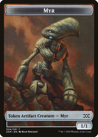 Myr Token (024/031) [Double Masters Tokens]