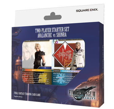 Final Fantasy TCG Two Player Starter Set Avalanche Vs Shinra