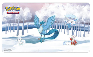 Pokemon Trading Card Game Frosted Forest playmat