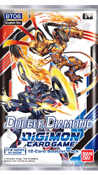 Digimon Card Game Series 06 Double Diamond BT06 Booster Packs