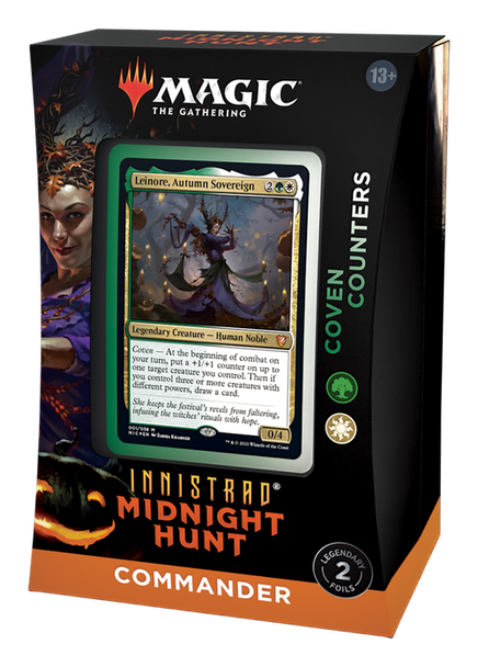 MTG Innistrad: Midnight Hunt Commander Deck (Coven Counters)