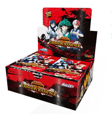 My Hero Academia Collectible Card Game Booster Display Wave 2 Crimson Rampage